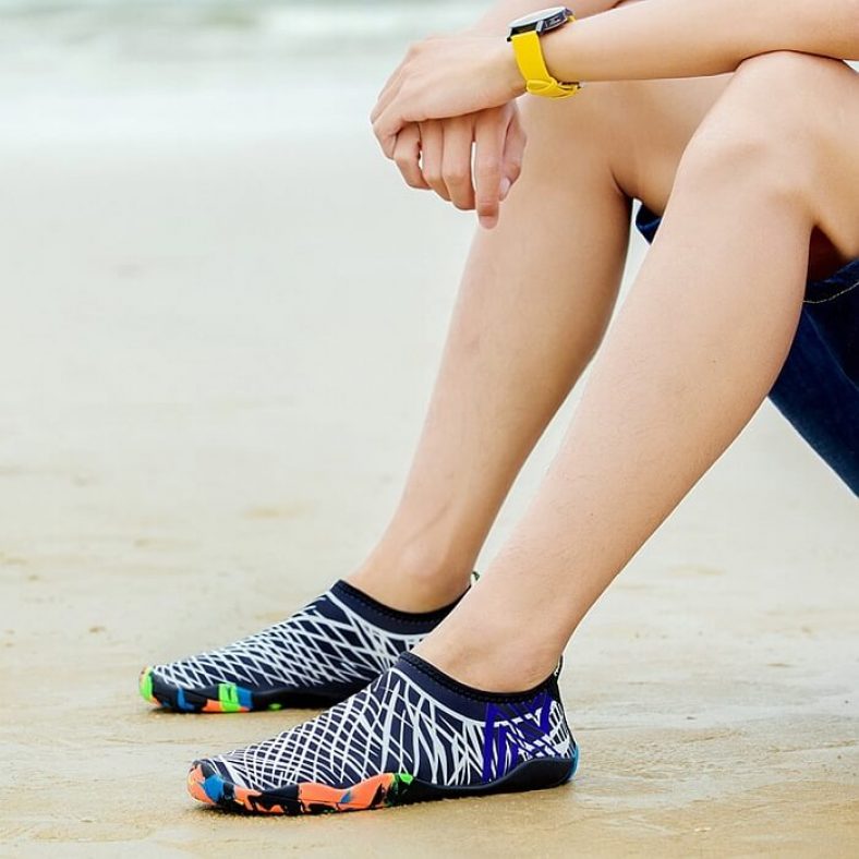 Buty szybkoschnące dobre na plażę w Stegnie